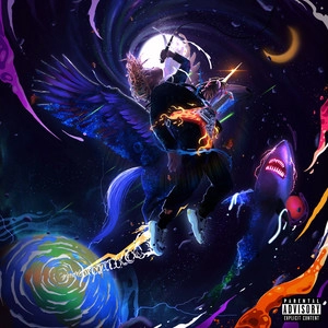 Album cover Pegasus: Neon Shark vs Pegasus Presented By Travis Barker (Deluxe)